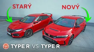 Ktorá Honda Civic Type R je lepšia? Nová vs stará. Unikátne porovnanie do detailov - volant.tv