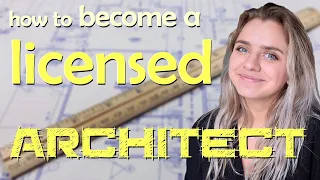 Becoming an ARCHITECT | How to BECOME a LICENSED ARCHITECT in the United States (2023)