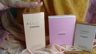 Наши CHANEL ароматы духи#chanel#parfum #коллекция #покупочки хотелочки #праздник