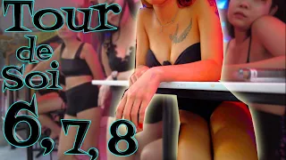 Pattaya, Thailand. Soi 6, Soi 7, Pattaya Beach Road, Soi 8, Soi 6/1. May 2022