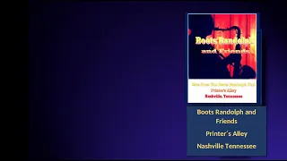 Boots Randolph and friends-Live From The Boots Randolph Club-Ptinter´s Alley-Nashville Tennessee1984
