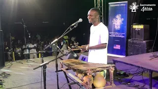 Mister-P, le fils du roi du balafon, Neba Solo. Lors de la 4è édition du festival Nangnerki 2022.