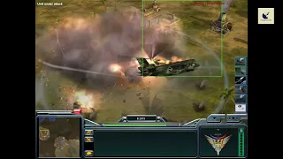 Generals ZH - Skirmish USA Laser 1vs2 (Cairo Commandos)