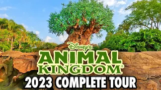 Disney's Animal Kingdom 2023 - Walkthrough & Rides at Walt Disney World [4K]