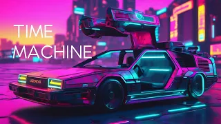 TIME MACHINE - Synthwave, Retrowave Mix -