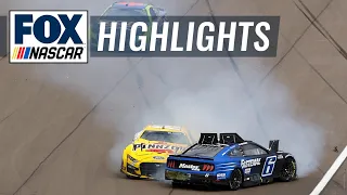 VEGAS HIGHLIGHTS: Bowman, Larson battle for win in OT | NASCAR ON FOX HIGHLIGHTS