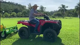 Roçadeira Horizontal para Quadriciclos - WEETTO AGRÍCOLA