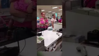 Crazy Women Raising Hell at Sears in Mesquite, TX