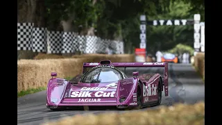 Jaguar XJR-14 onboard with David Brabham at Goodwood Festival of Speed - Iconic Racing