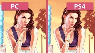 Grand Theft Auto 5 / GTA 5 – PC vs. PS4 Detailed Graphics Comparison [60fps][FullHD|1080p]