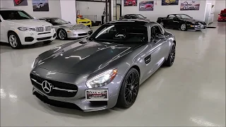 2017 AMG GT TWIN TURBO! ONLY 11K Miles! AMG Performance Seats + AMG Steering Wheel! Startup and Walk