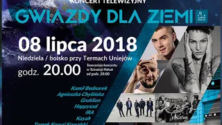 Festiwal "Gwiazdy dla Ziemi" w Uniejowie - ogłoszenie