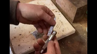 Old Timer 33OT Folding Knife Repair - Schrade blade replacement (Swinden Key)