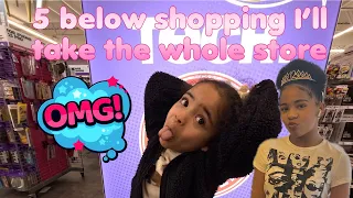 SHOPPING !!!! (5 BELOW )I SHOULD OF MADE A LIMIT 😩😁🛍️