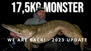 We are BACK! - 17,5KG pike - Update after the accident