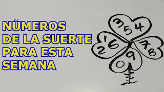 NÚMEROS DE LA SUERTE PARA ESTA SEMANA si tienes más de 30, 40, 50, 60, 70 o 80 años de edad