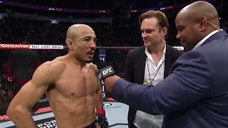 UFC 265: Jose Aldo Octagon Interview