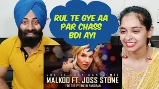 Indian Reaction on Rul Te Gaey Aan Remix With Joss Stone And Malkoo ft. PunjabiReel TV