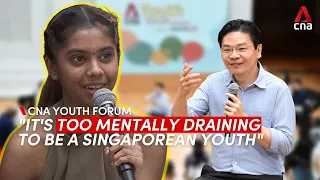 Can more be done for young Singaporeans' mental health? | Youths ask DPM Lawrence Wong