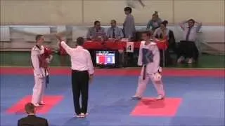 Taekwondo WTF. Чемпионат России. 17.11.2013. Максулев Максим