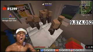 *DELETED STREAM* IShowSpeed Got Minecraft Villager Pregnant 💀💀(Full Video)