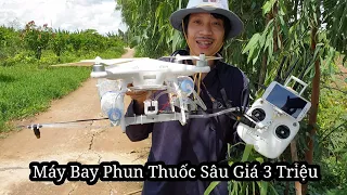 Nông dân tự chế máy bay phun thuốc trừ sâu giá chỉ 3 triệu - Agriculture Drone 130$ - KimGuNi