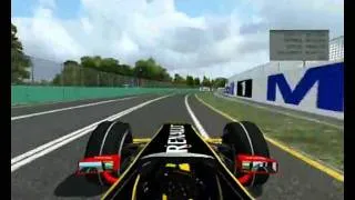 Formula 1 2010 Australian Grand Prix Robert phenomenal lap by Kubica onboard