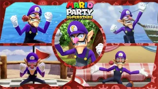 All 100 Minigames (Waluigi gameplay) | Mario Party Superstars for Switch ᴴᴰ