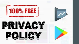 How to generate [Free] and add privacy policy to Google Play? [2022] and to Publish App