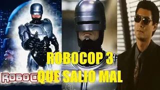 Robocop 3 Que Salio Mal y Curiosidades