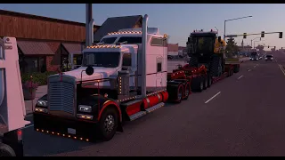 American Truck Simulator V1.50 - Kenworth W900 On Logitech G29 In 2k