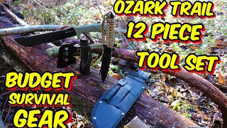 BUDGET BUGOUT GEAR SERIES - OZARK TRAIL 12 Piece Tool Sets For SURVIVAL