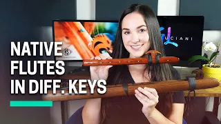 Different Keys of Native Flutes w/ Demos!