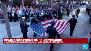 20 ans du 11-Septembre: la cérémonie à New York a commencé • FRANCE 24