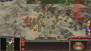 CHINA Tank - Command & Conquer Generals Zero Hour - 1 vs 7 HARD Gameplay