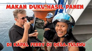 REAKSI SUAMI NAIK KAPAL FERRY DI AMBON, MALUKU. Suasana Desa Tulehu Ambon Yang Sejuk