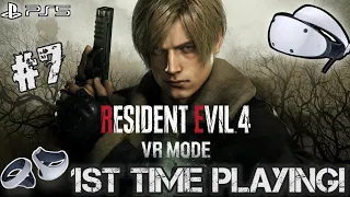 Resident Evil 4 (PSVR2) Part 7: 1st Time Playing!