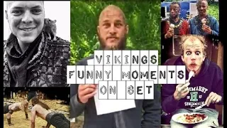 The Best of Vikings on set || Travis Fimmel 😆