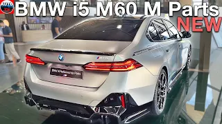 All NEW 2024 BMW i5 M60 - FIRST LOOK exterior (M Performance Parts)