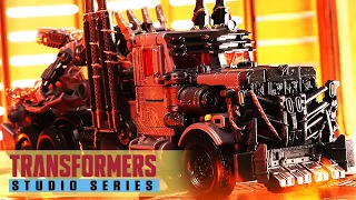 Transformers rise of the beasts stop motion - Leader Class SCOURGE Review (Studio Series 101)