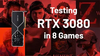 NVIDIA GeForce RTX 3080 with Intel Core i9-10900K | Benchmark in 8 Games at ULTRA settings