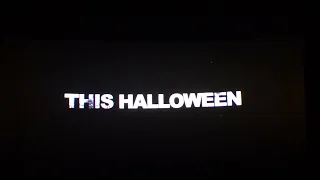 Halloween Ends Final Trailer in Movie Theater