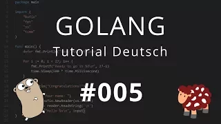 Golang Tutorial Deutsch #005 Ablaufsteuerung Bedingungen und Schleifen