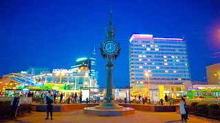 Walking in Kazan. Bauman and Peterburskaya streets. Tatarstan Russia |4K| - Spring (April 24, 2023)