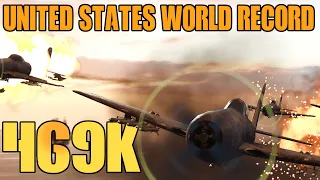 United States Damage World record - WOWS