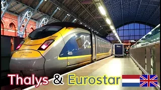 Met de THALYS en EUROSTAR naar Londen toe #DeGrensOver #Bartvlog