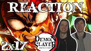 Demon Slayer 2x17 "Never Give Up" Entertainment District REACTION