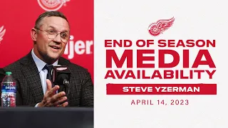 Steve Yzerman | 2022-23 End of Season Media Availability