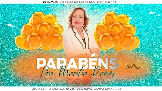 Culto de Celebração | Aniversário Pra. Mariléia Ramos | IBMH | 10h30 | 25/02/2024.