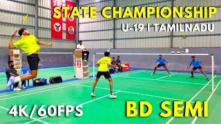 CHENTHOOR VARSHAN/VINAAYAKRAM vs ARULMURUGAN/ASWATH HARISH | TN JUNIOR BADMINTON CHAMPIONSHIP 2023